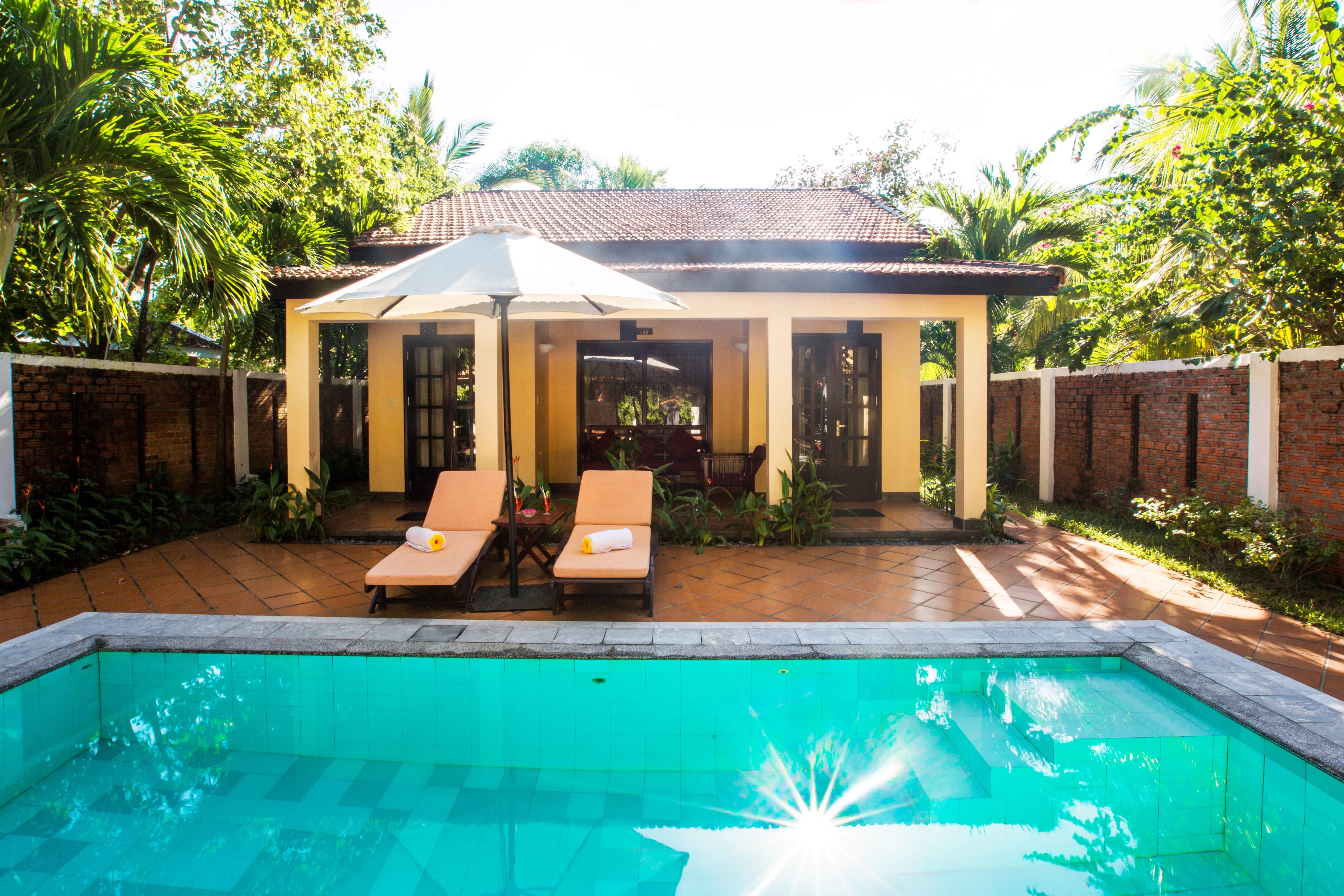 Le Belhamy Beach Resort & Spa, Hoi An An Bàn Buitenkant foto